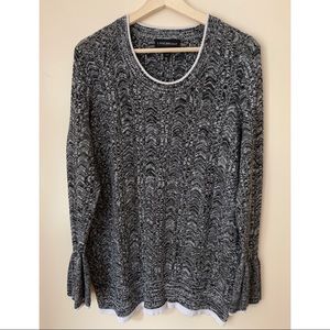 Lane Bryant • 22/24 • Bell Long Sleeve Knit Scoop Neck Sweater